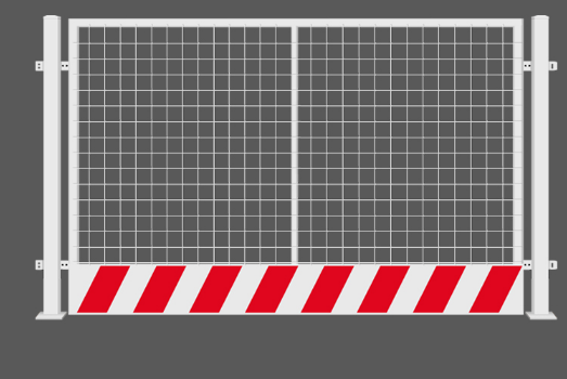 基坑护栏 不锈钢材质 建筑工地爬架网 静电喷涂 防护栏工厂可定制