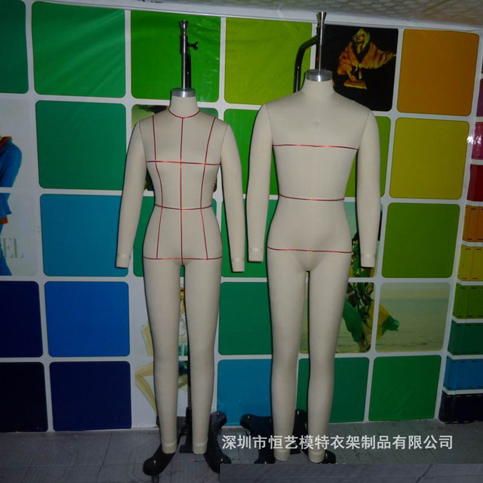 南京按尺寸定制打版公仔-板房制衣模特-板房裁剪模特-立体打版人台