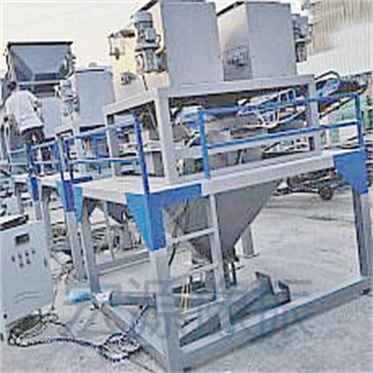 硫酸铵灌包自动缝包机25公斤预混料粉末石料分装包装机
