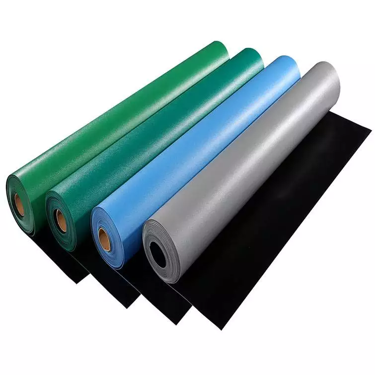 耐高温环保PVC羽毛球地胶 羽毛球馆塑胶地板