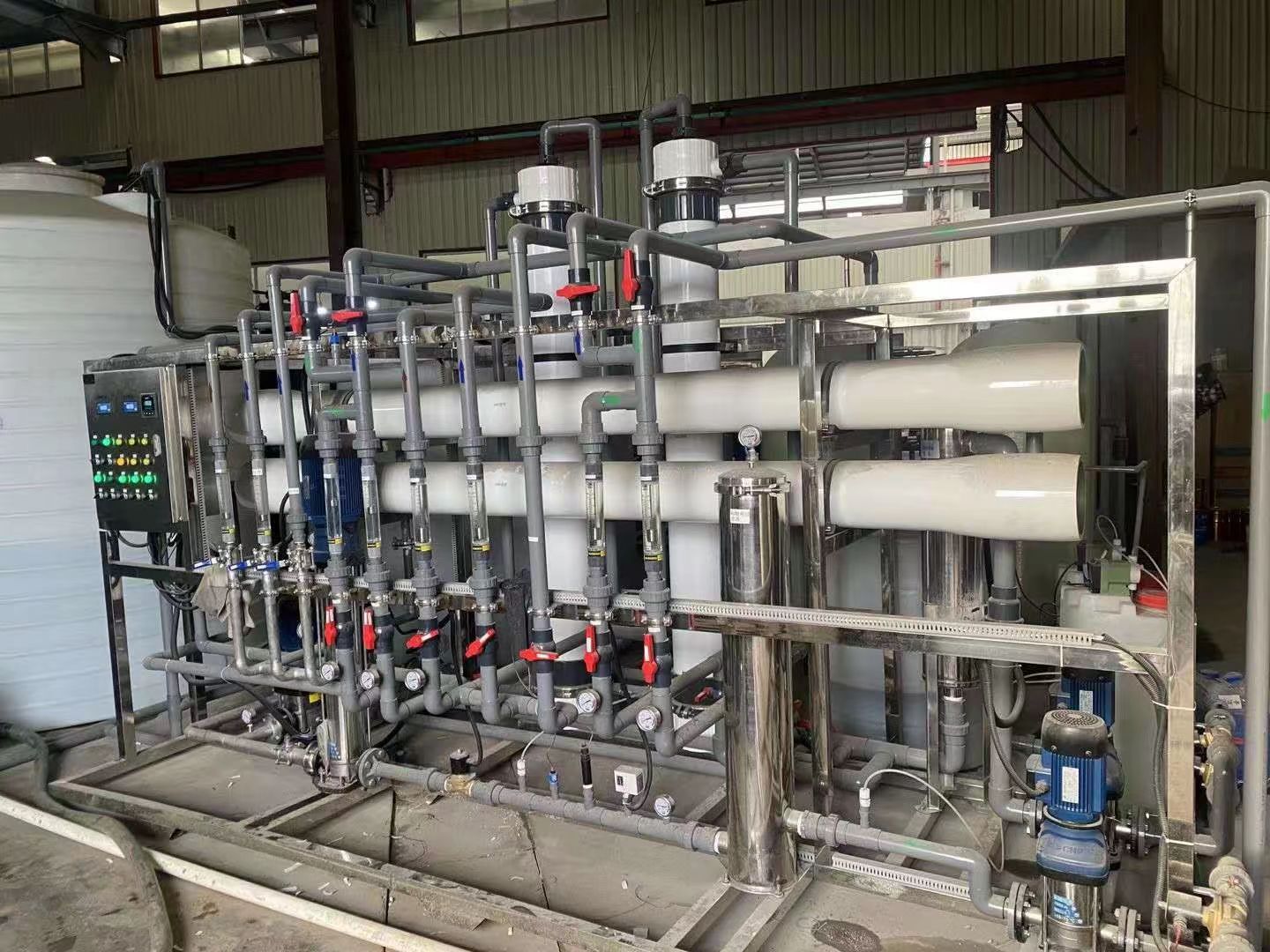 工业净水设备 反渗透设备 电镀用水安装定制 出水水质稳定