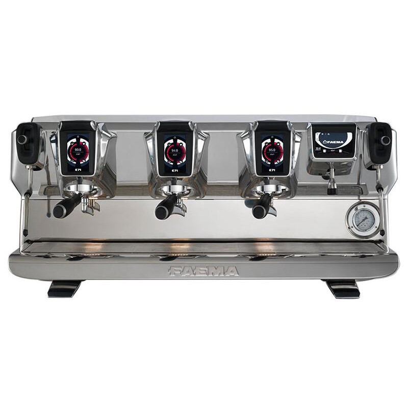 FAEMA飞马 意大利进口三头意式电控商用半自动咖啡机E71 GTI A3