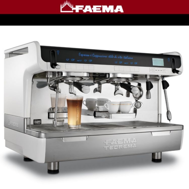 FAEMA飞马 意大利双头电控自动蒸汽半自动商用咖啡机TEOREMA A2AT
