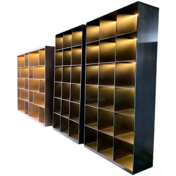宁波多功能304不锈钢客厅嵌入式不锈钢壁龛电视背景电视柜