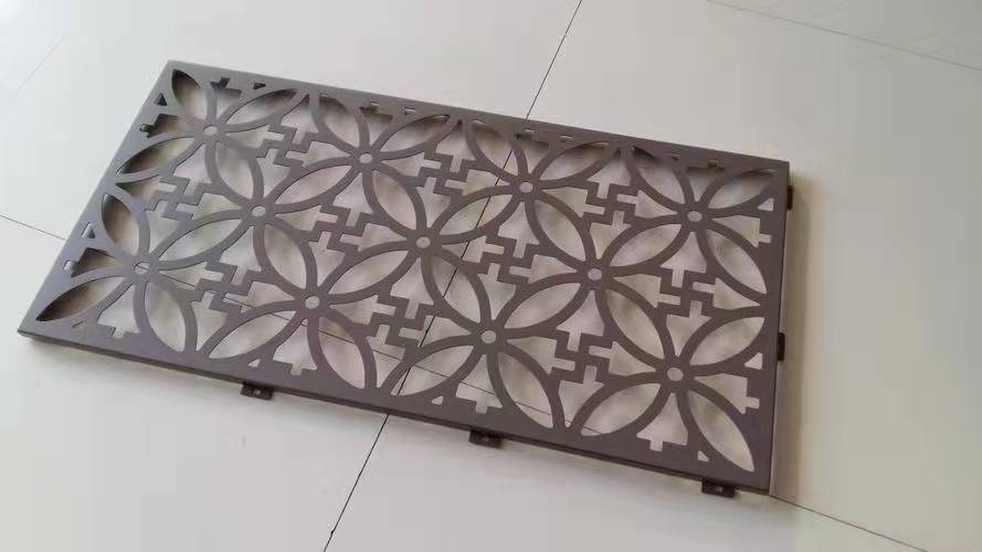 镂空铝单板生产厂家 生态板雕花板屏风 颜色可选