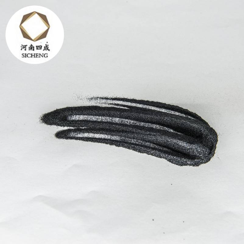 河南黑碳60目80目美甲条粘砂用碳化硅黑色