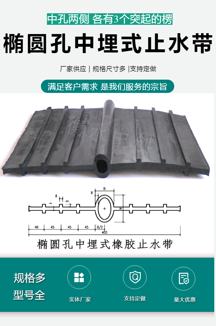 混凝土止水带高度要求规范-651型橡胶止水带