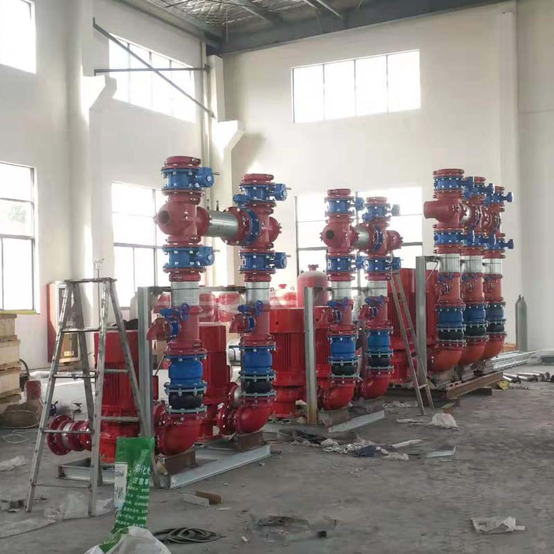 浙江嘉兴 地埋式一体化消防泵站设备