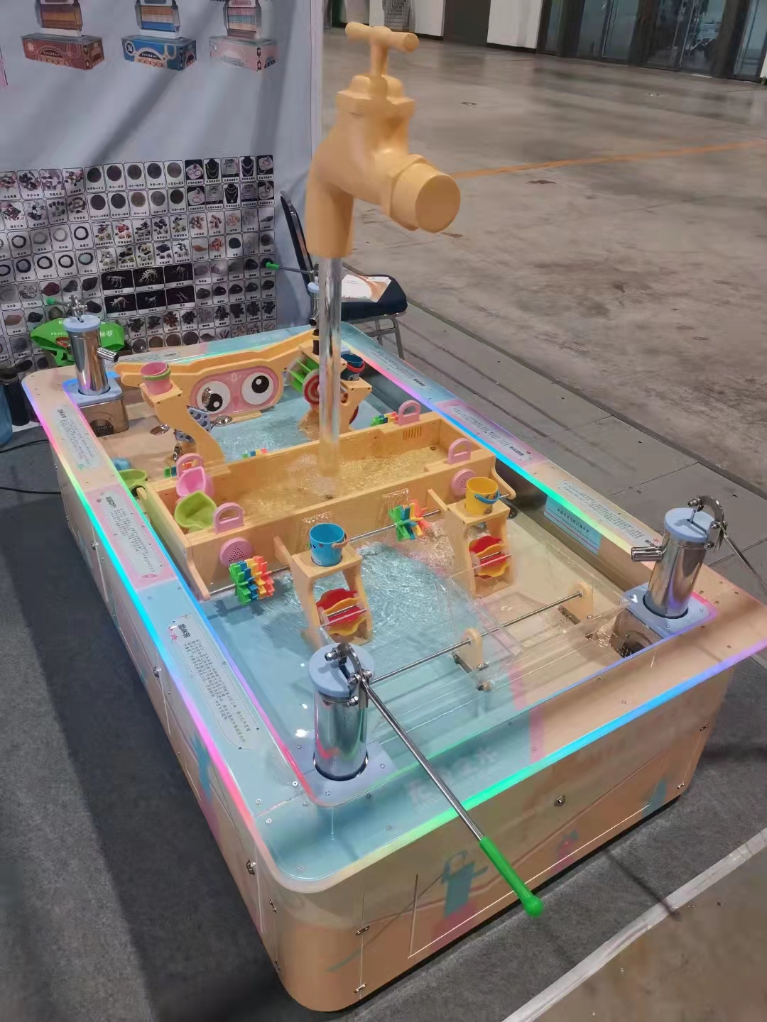 水乐堡戏水乐园之无源之水游乐设备乐园儿童玩水项目