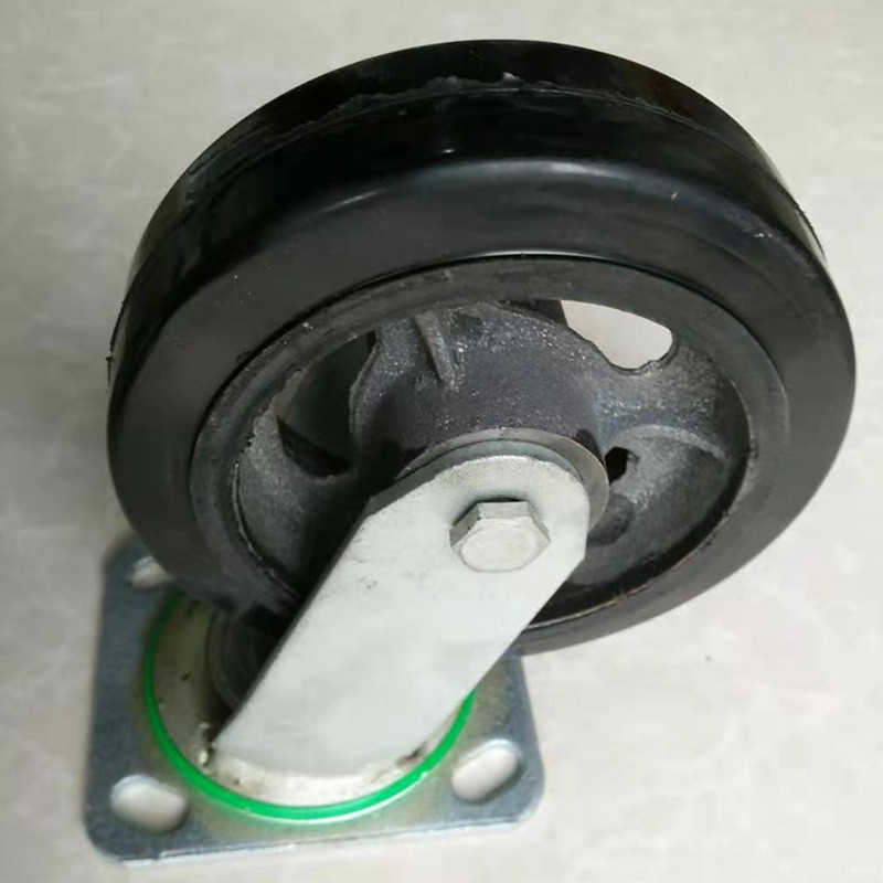 实心橡胶轮,实心橡胶万向轮,铁芯橡胶轮厂家加工定制