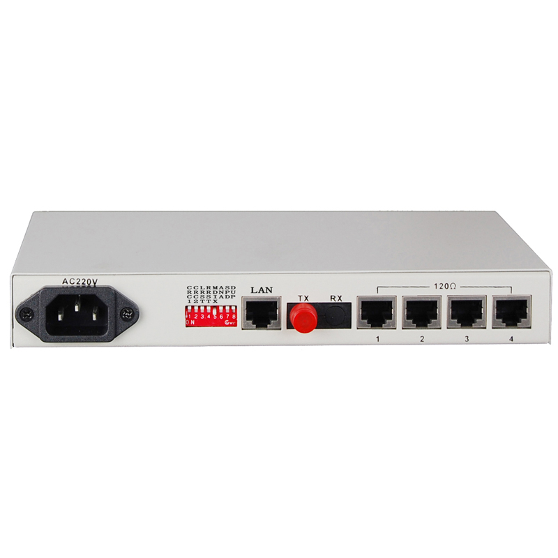 新桥华泰 XQ-8002 被复线远传 以太网远传 调制解调器 EDSL 被覆线传输设备 被复线传4路网络 可隔离