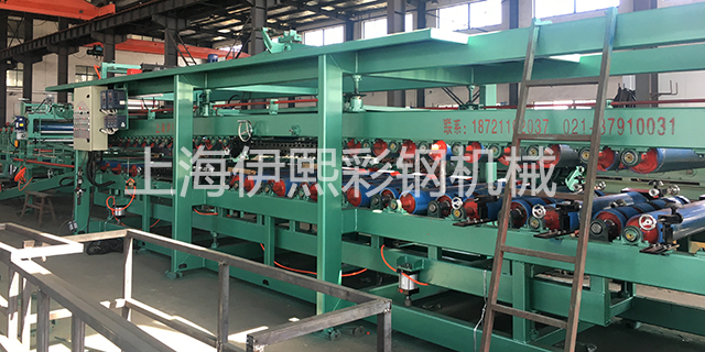 销售彩钢夹芯板复合机推荐咨询 上海伊熙彩钢机械供应