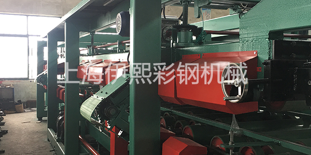 西藏销售彩钢夹芯板复合机 上海伊熙彩钢机械供应