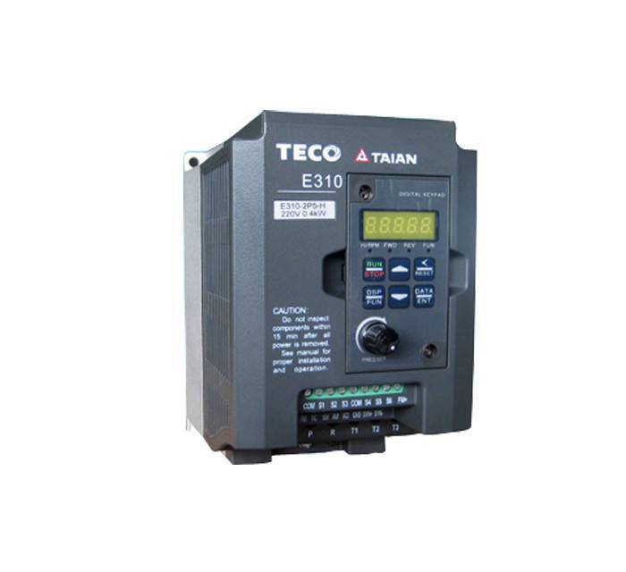 TECO东元 台安变频器E310系列E310-403-H3 三相380V2.2KW矢量型