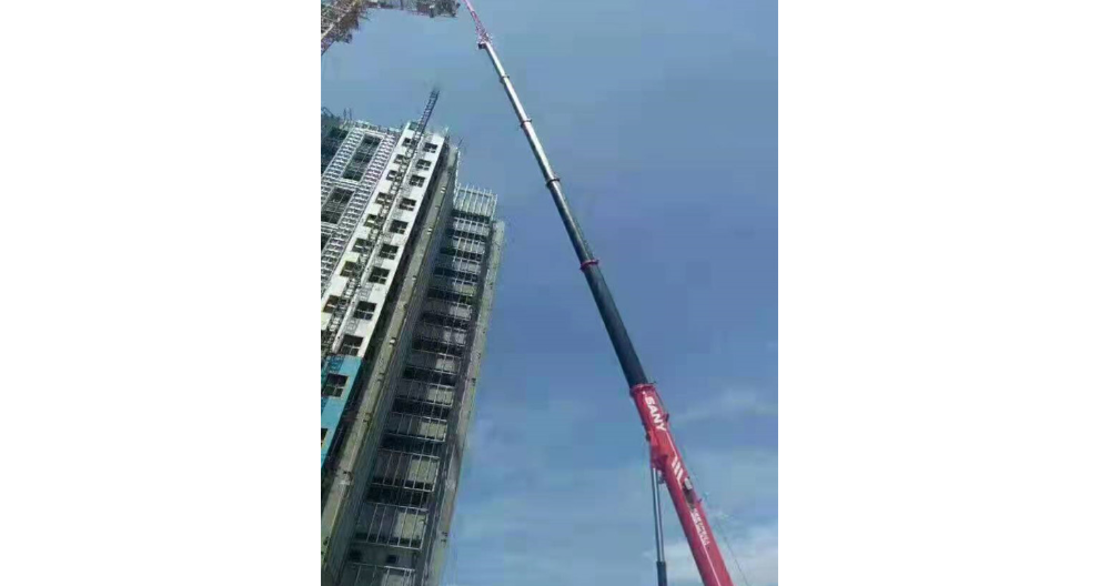 上海折臂吊车租赁公司排名 诚信为本 上海富岁起重设备供应