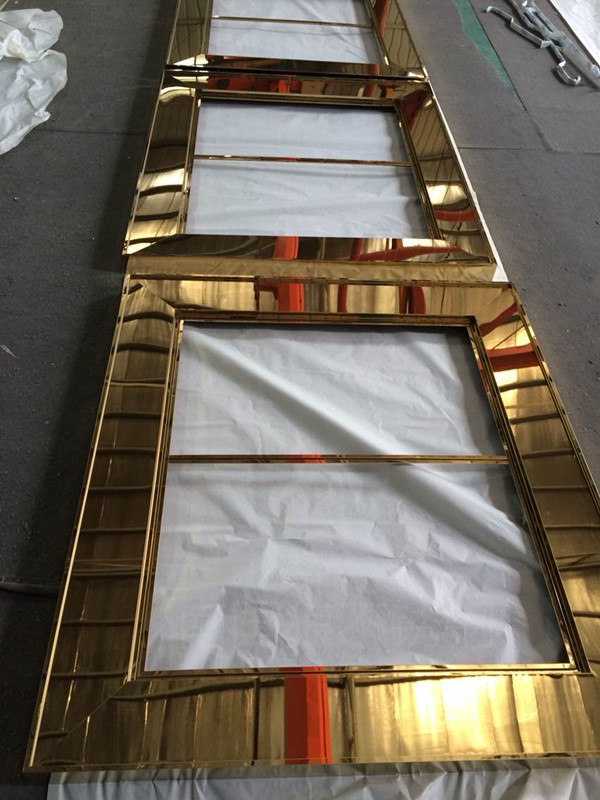 不锈钢装饰工程门套线条镜框天花角护角装饰包边