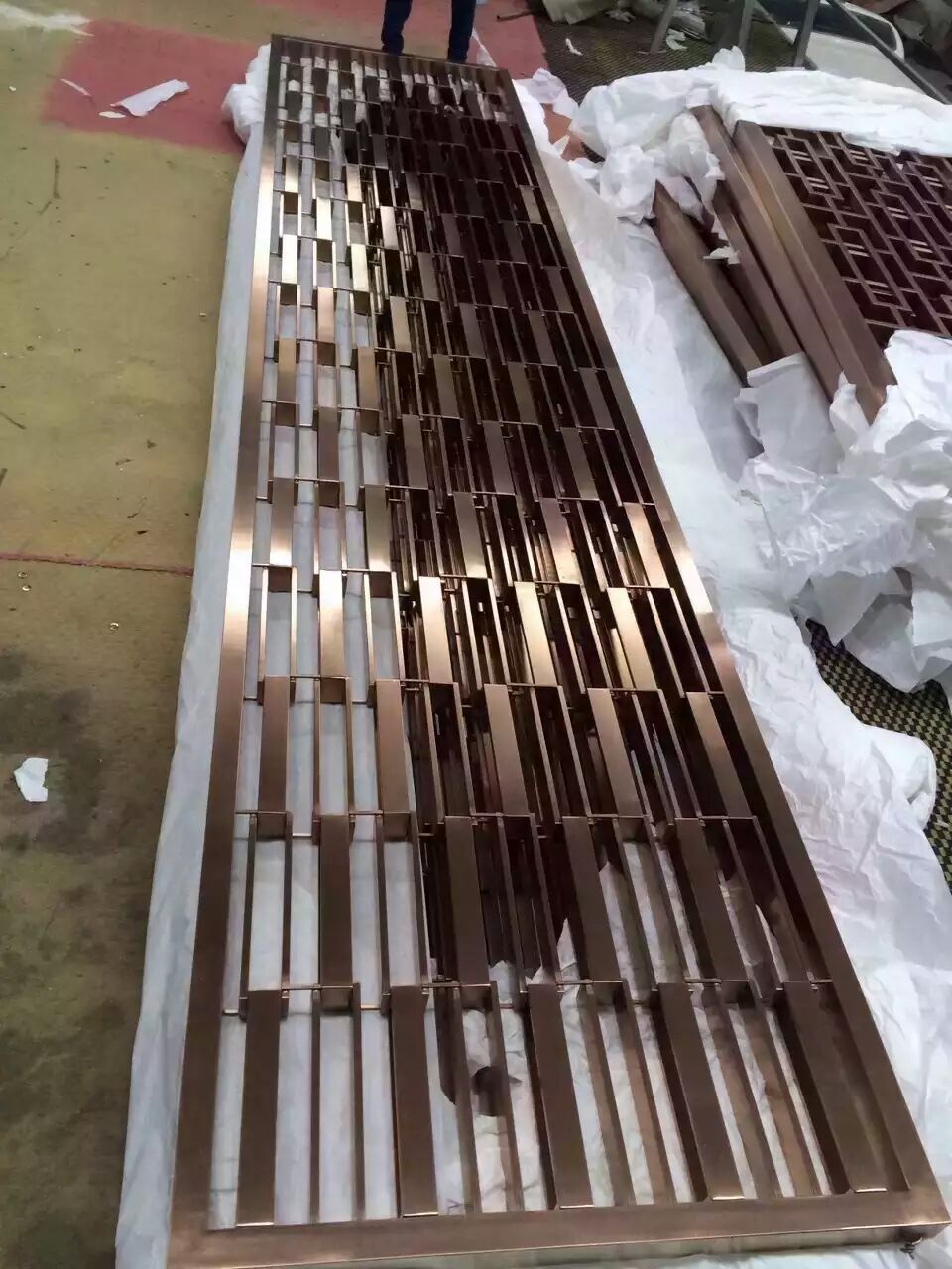 焦作厂家定做铝板雕刻隔断