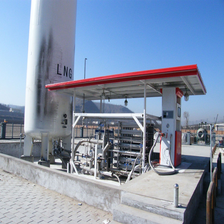 出售二手LNG加气站整套设备 LNG卧式低温储罐 高压汽化器