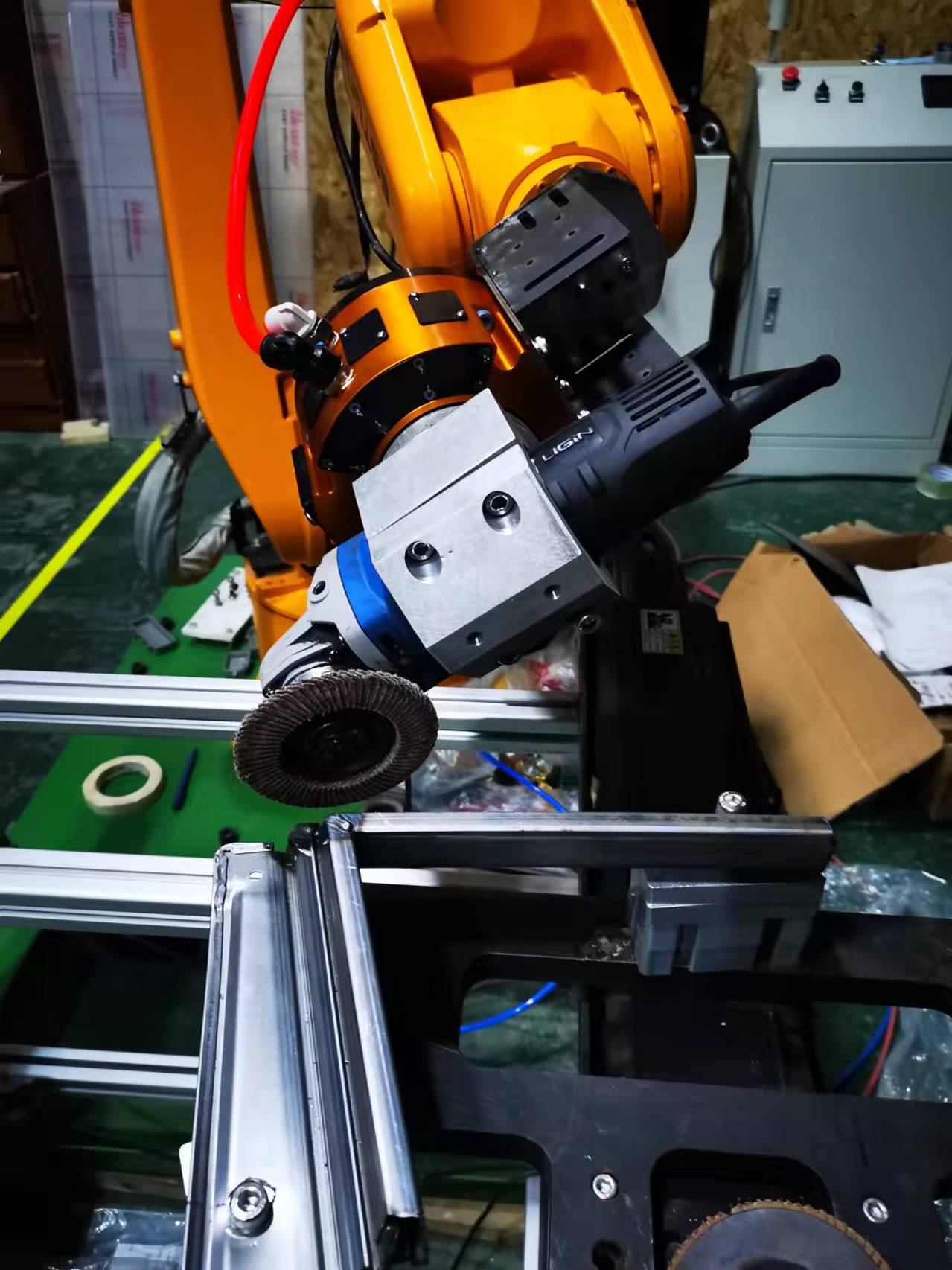 打磨机器人招标 抛光打磨 打磨机器人