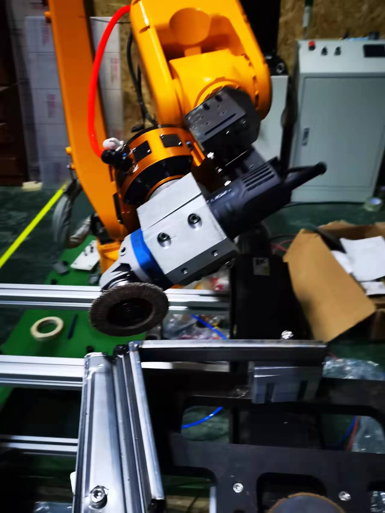 打磨机器人 车间打磨抛光除尘设备 非标定制打磨抛光设备