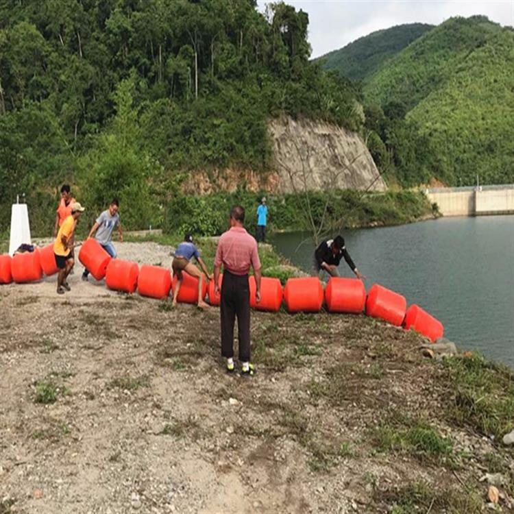 河道水草截污浮筒 甘南水電站攔污浮索報(bào)價(jià)