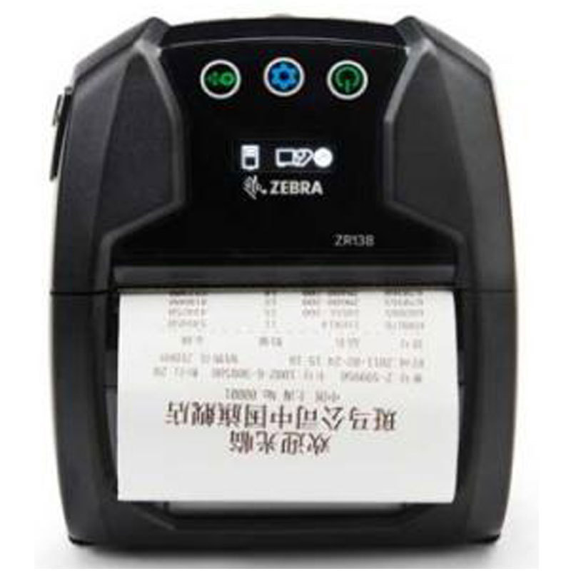 Zebra斑马ZR138 零售物流执务蓝牙无线收据打印机