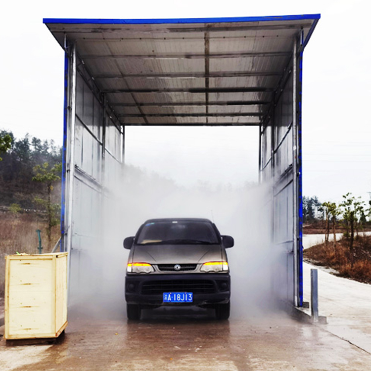 水雾环保贵阳车辆行人喷雾消毒系统安装