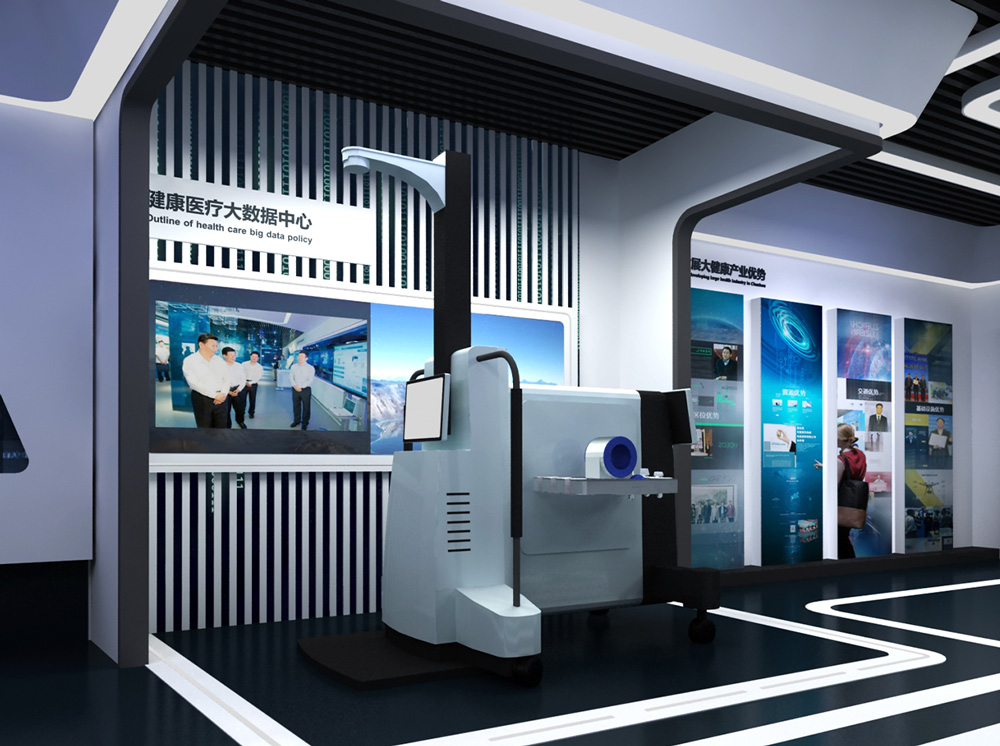 科技展览中心设计施工 科技产品展馆服务 声光电科技产品主题展厅