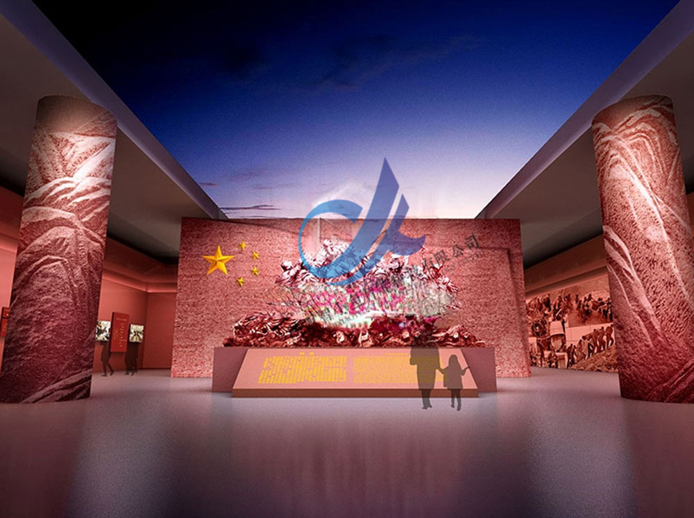 企业规划科普展厅设计公司 声光电企业规划文化展厅 钱币博物馆效果图