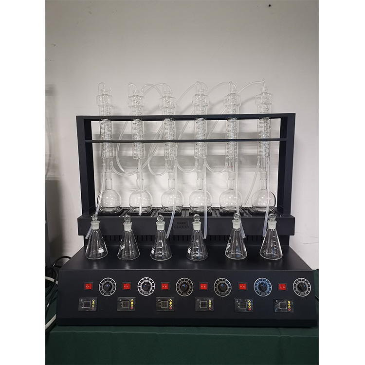 氨氮蒸馏器CYZL-6C智能一体化蒸馏装置挥发酚蒸馏仪