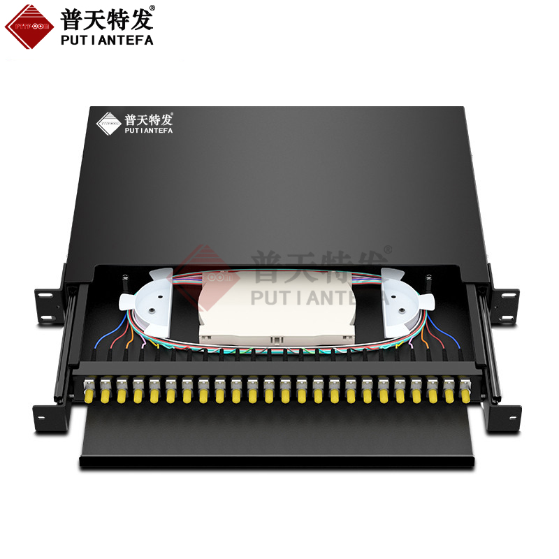 普天特发ST口24芯抽拉式光纤终端盒