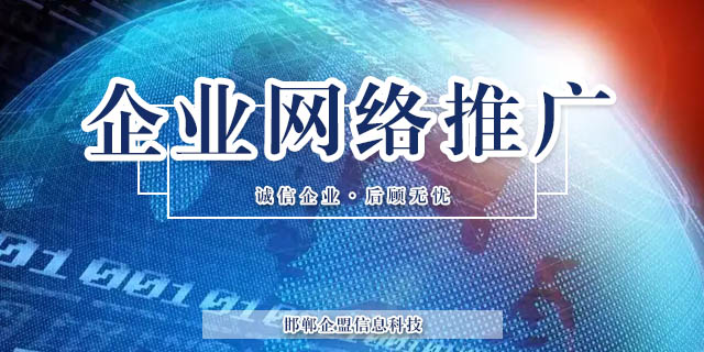 临漳网站营销公司 客户至上 邯郸市企盟信息供应