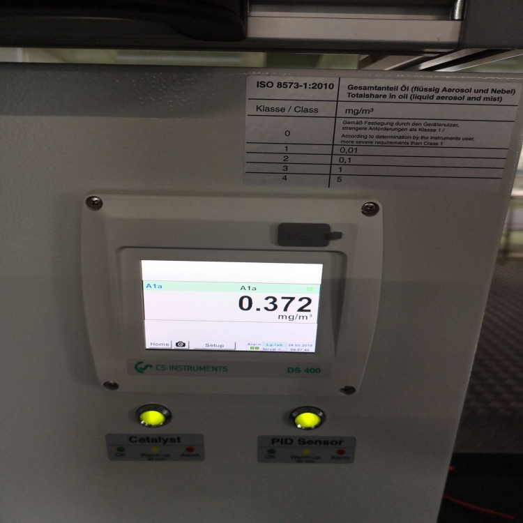 德国CS在线式压缩空气油分检测仪