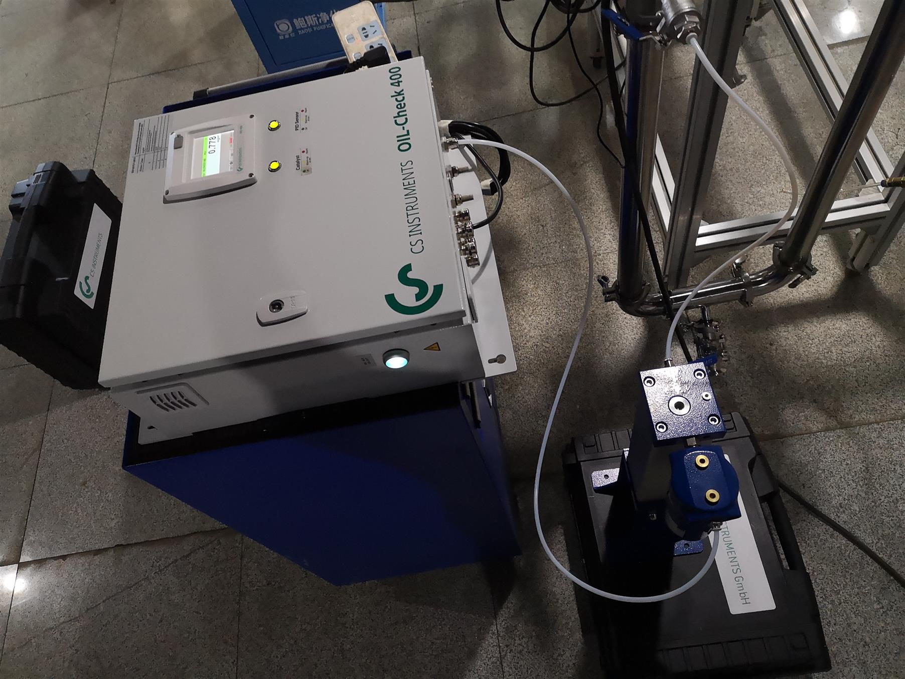 上海OIL CHE400便携式在线式压缩空气含油含量测试仪