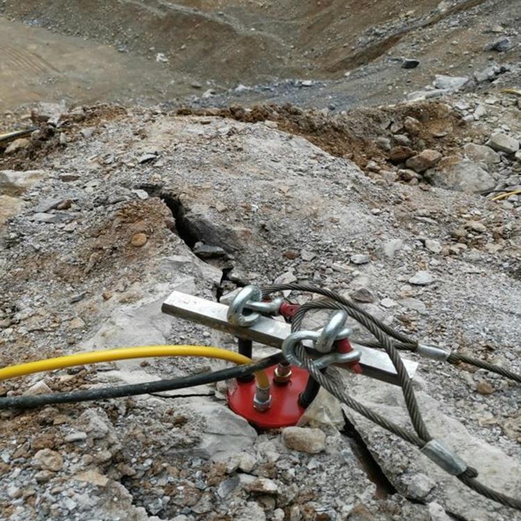 无声矿山开采 液压劈裂机 岩石分裂机