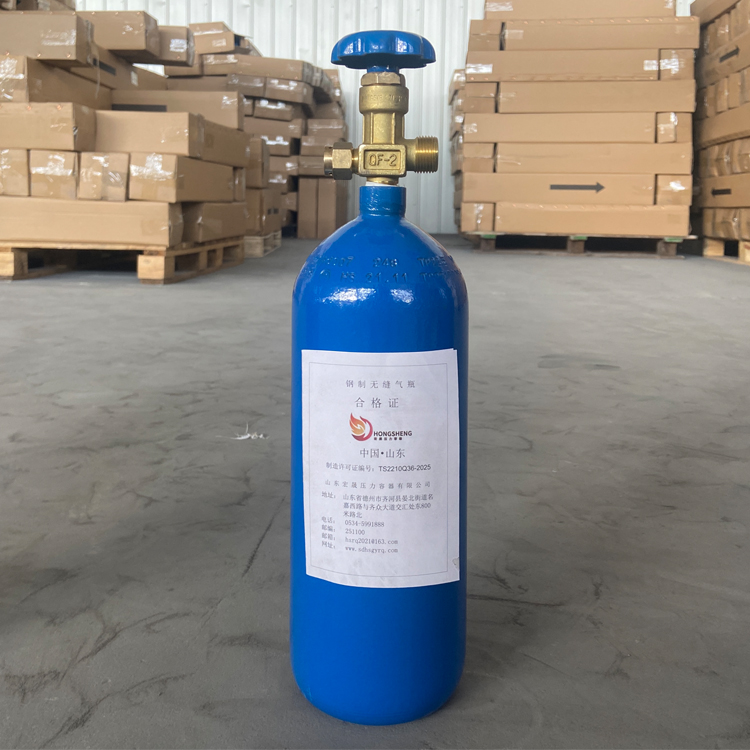 济宁20L氧气瓶 便携式氧气 小规格