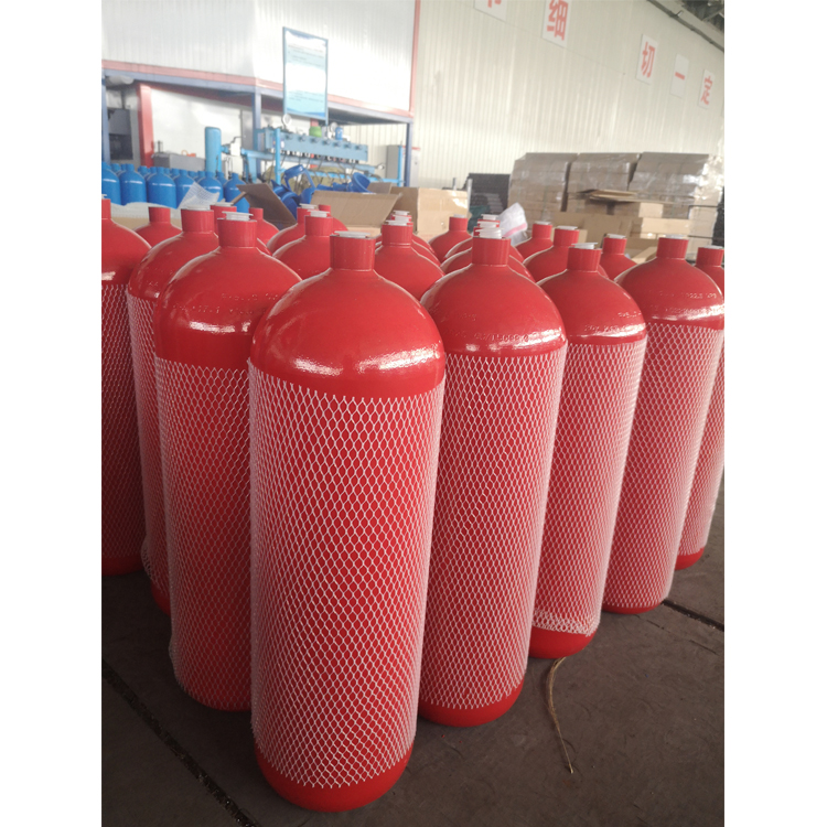 消防灭火瓶 山东宏晟压力容器有限公司 成都1.4升消防瓶