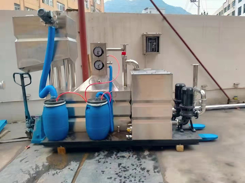 泉尔隔油器油水分离设备QEWT一体式不锈钢污水提升设备