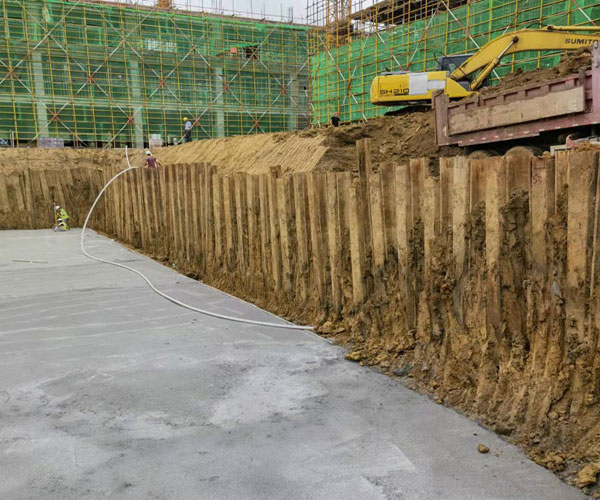 肥东基坑钢板桩支护工程