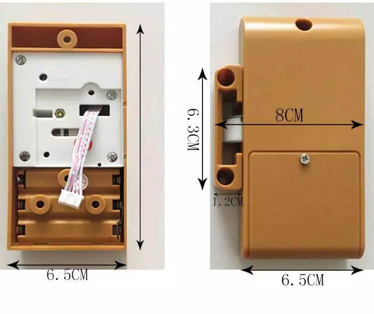 供应甘南浴场／洗浴中心更衣柜智能锁ABS材质　适用于各种柜门