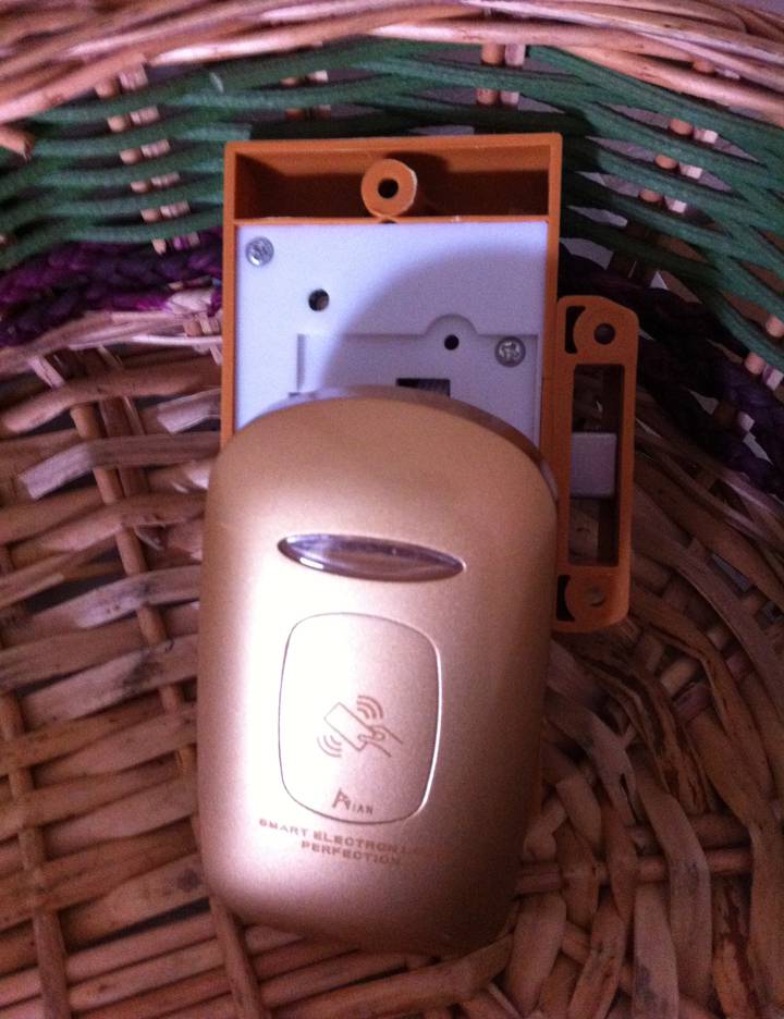 供应海滨浴室柜电子锁/更衣柜感应锁/智能刷卡锁ABS材质