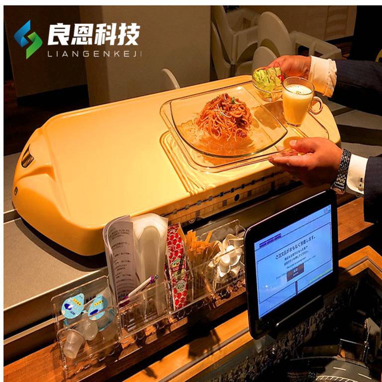 回转寿司设备 日式智能点餐系统新干线送餐机器人小火车设备