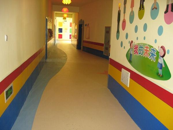 深圳 PVC地板 幼儿园弹性防滑地面室内地板
