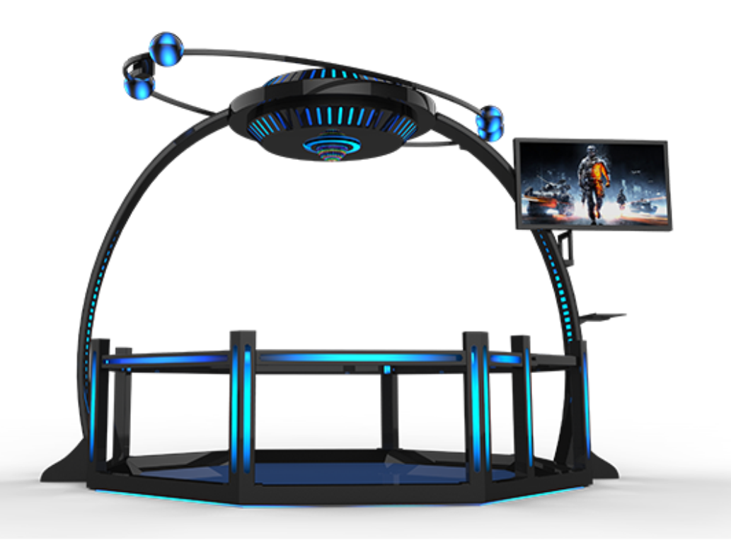 银河幻影VR9D虚拟现实体验馆VR互动行走平台HTC体感机一套