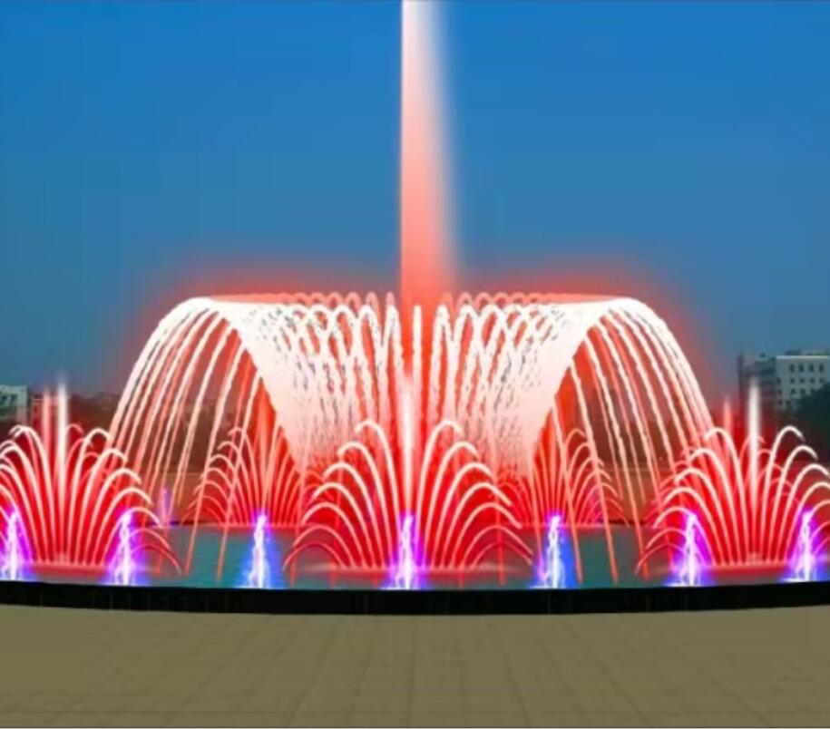 气爆泉 设计安装一条龙 武汉音乐喷泉公司