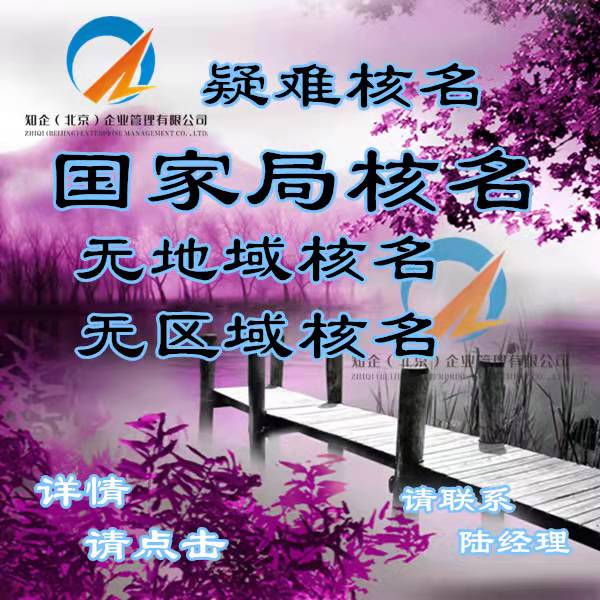 申请办理不含区域的公司具体条件