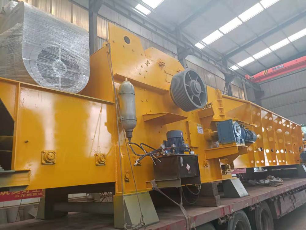 山東綜合破碎機1450-600顆粒機配套流水線，電廠*