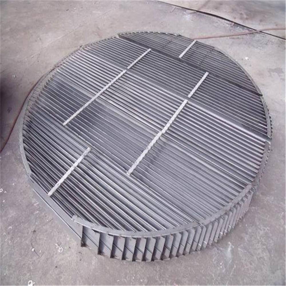 复合材质堆焊2205换热器管板 非标定做大口径锻制 折流板用碳钢是较多的 