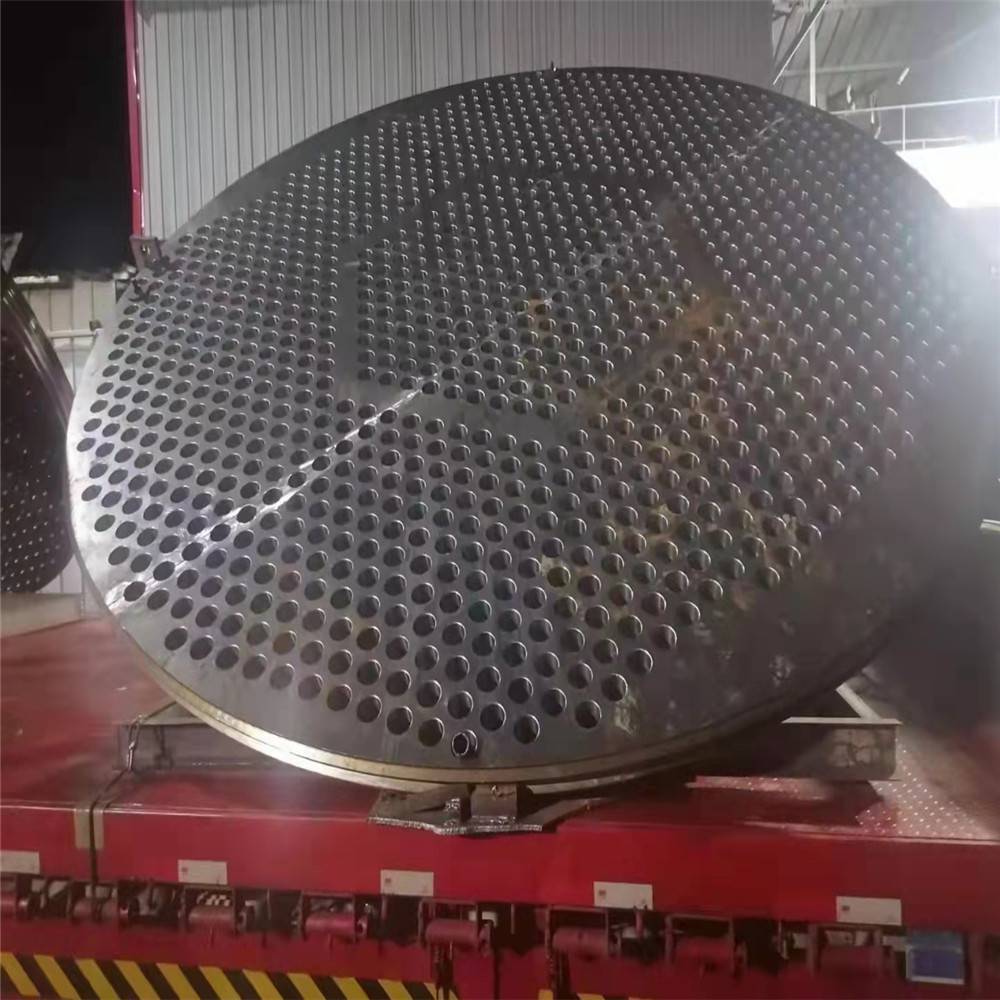 304不锈钢折流板 保证质量304尺寸3米 复合材质堆焊2205换热器管板 