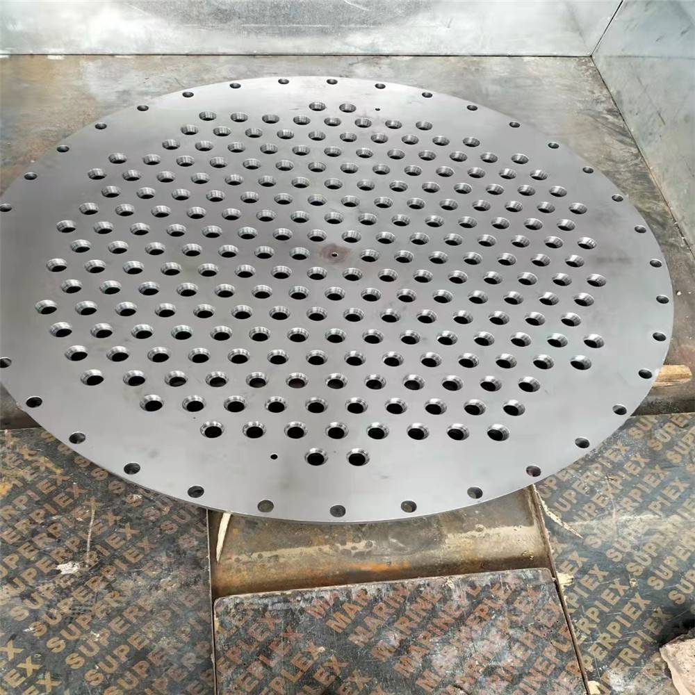 圆钢锻制形成管板碳钢大型筛孔管板法兰 保证质量304尺寸3米 合金锻造锚固法兰 